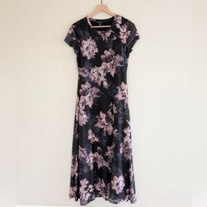 Rachel Zoe Floral Cap Sleeve Dress